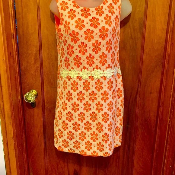 Vintage "LMD" mini dress, EUC, SMALL - Picture 3 of 14